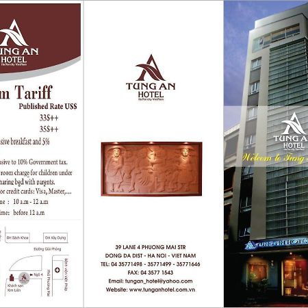 Tung An Hotel Hanoi Bagian luar foto